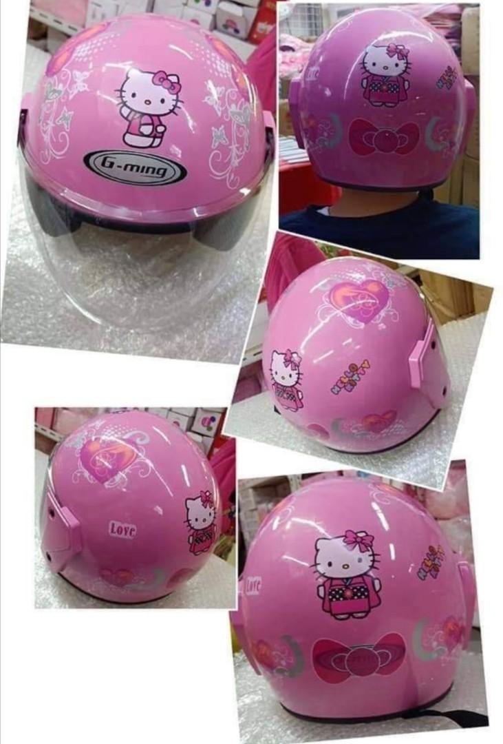 Hello kitty helmet, Sports Equipment, Sports & Games, Skates