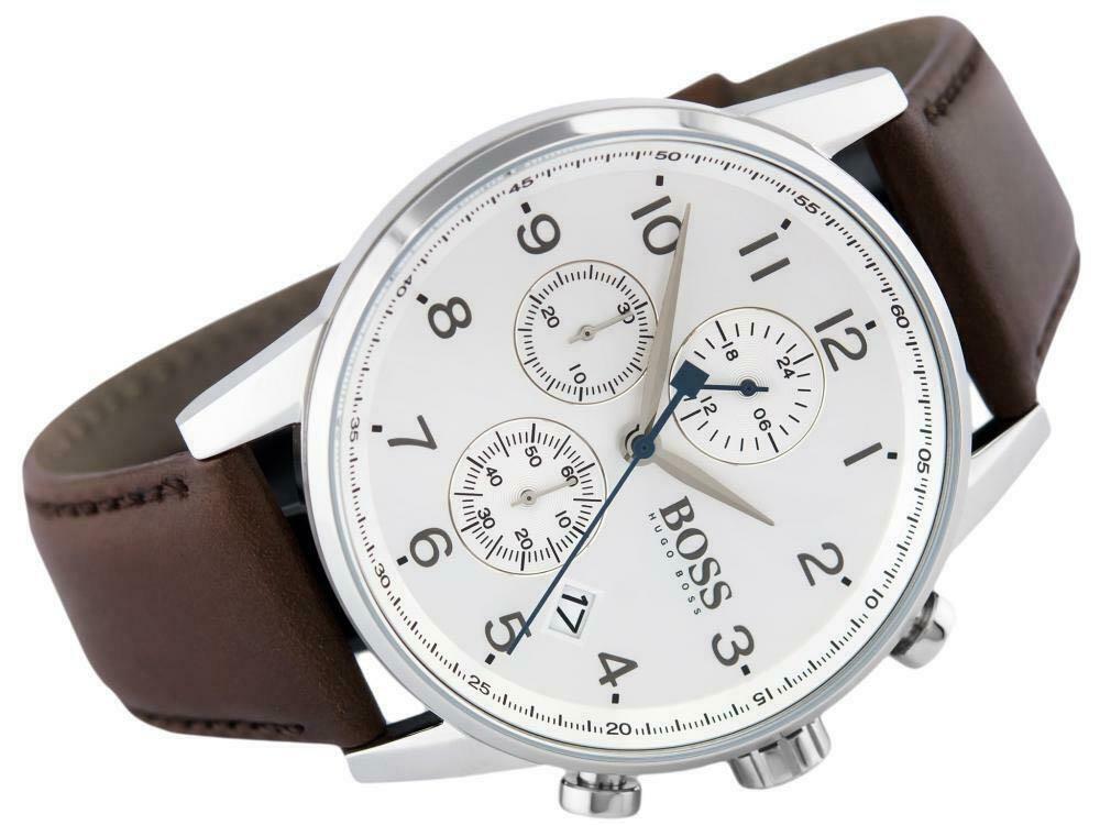 Mens hugo boss navigator sales gq edition chronograph watch