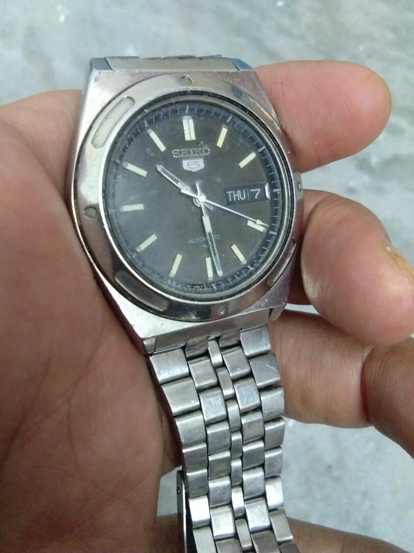 Jam seiko 5 Automatic Vintage Rosak Men s Fashion Watches