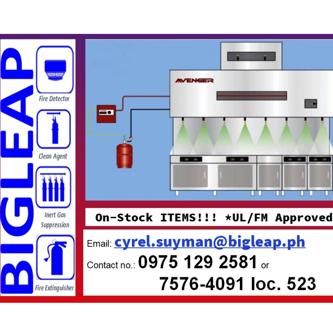 Kitchen Hood Fire Suppression (Category: Construction & Building Materials) located in Pasig City. Submitted by cyrel.suyman (Listing ID 263159077, Image 1). Description: Bigleap Technologies Inc. offers a complete line of Fire Protection Solutions. Just call 0975 129 2581 or E-mail us at cyrel.suyman@bigleap.ph For more inquiries call 7576-4091 loc. 523. .