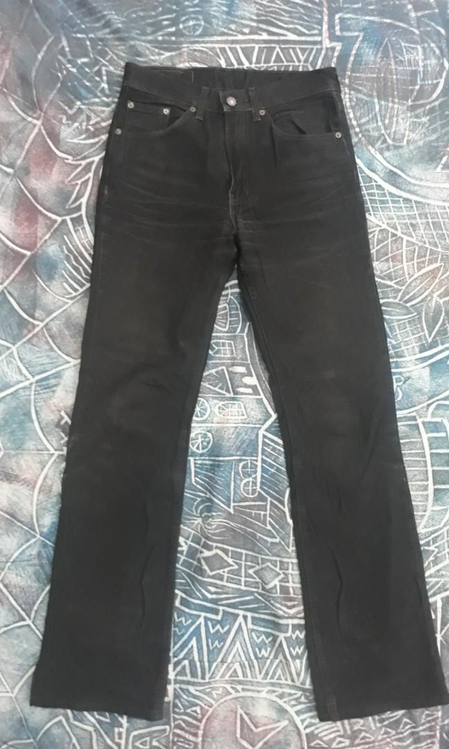 Levi s 517 super black boot cut jeans Men s Fashion Bottoms
