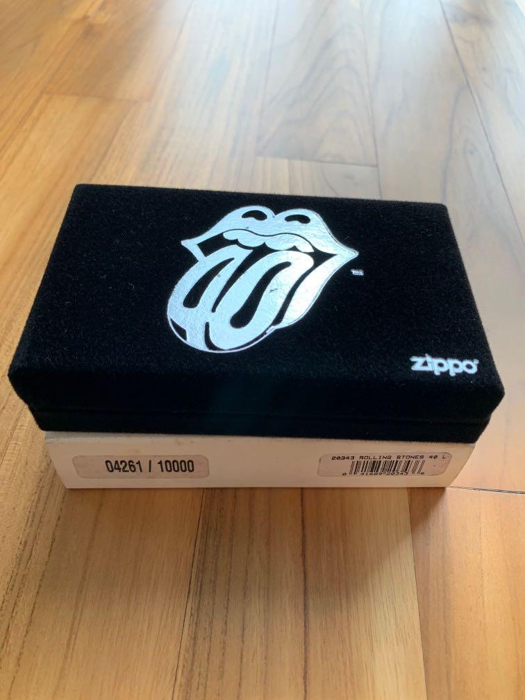 LIMITED EDITION ROLLING STONES ZIPPO LIGHTER FORTY LICKS