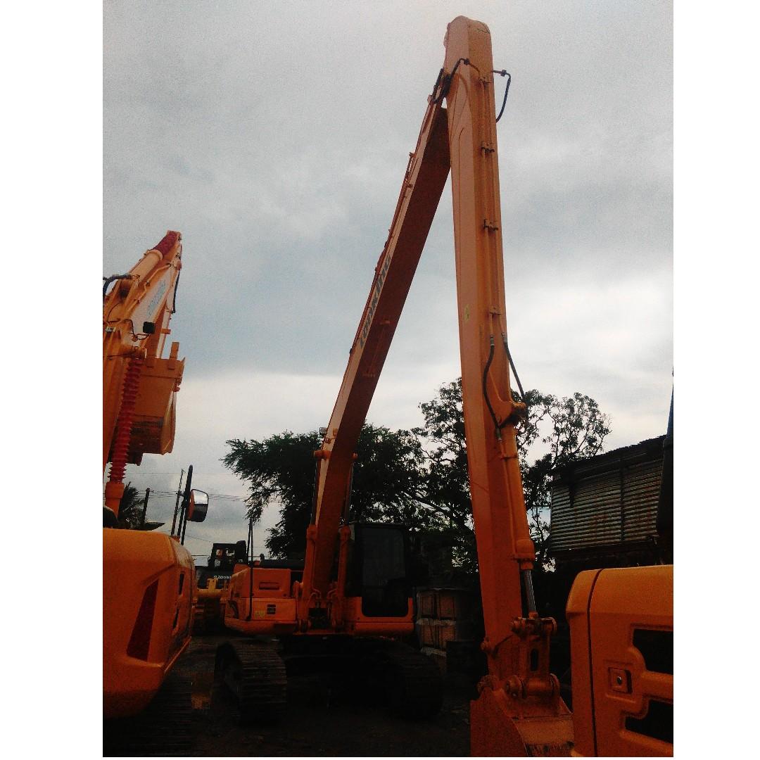 Lonking 0.4 cubic CDM6235 long arm backhoe excavator philgeps lgu
