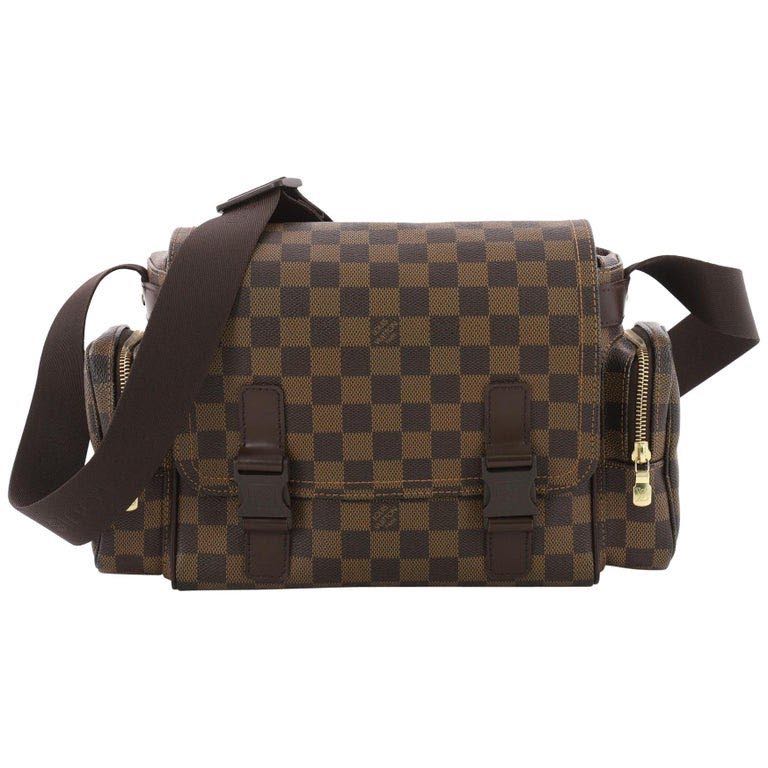 LOUIS VUITTON Damier Ebene Reporter Melville Shoulder Bag N51126 LV Auth  bs1414 ref.602694 - Joli Closet