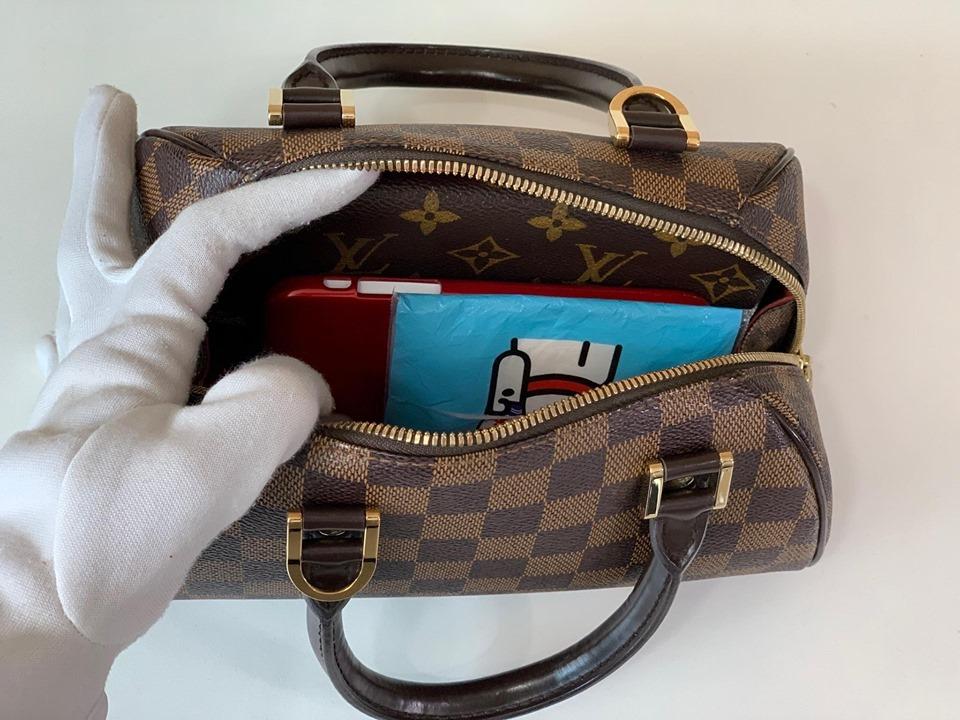 louis vuitton damier ebene canvas ribera mini bag (pre-owned: pristine),  Luxury, Bags & Wallets on Carousell