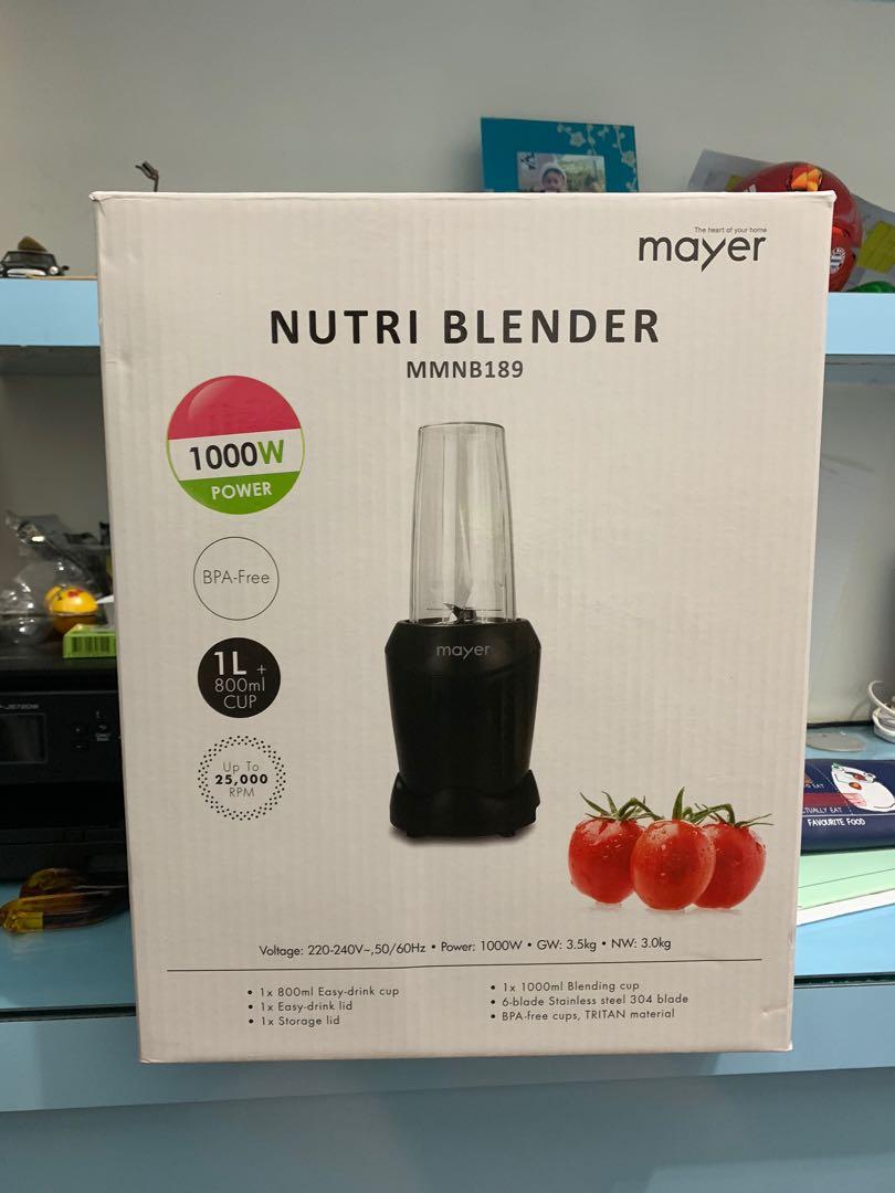 Mayer Nutri Blender, TV & Home Appliances, Kitchen Appliances, Juicers