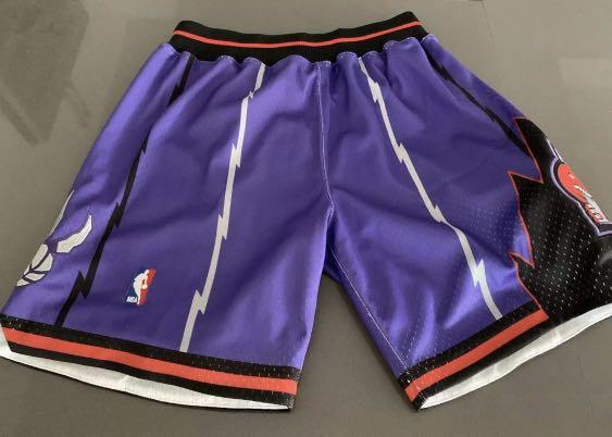 NBA, Shorts, Just Don Shorts Toronto Raptors Throwback Shorts