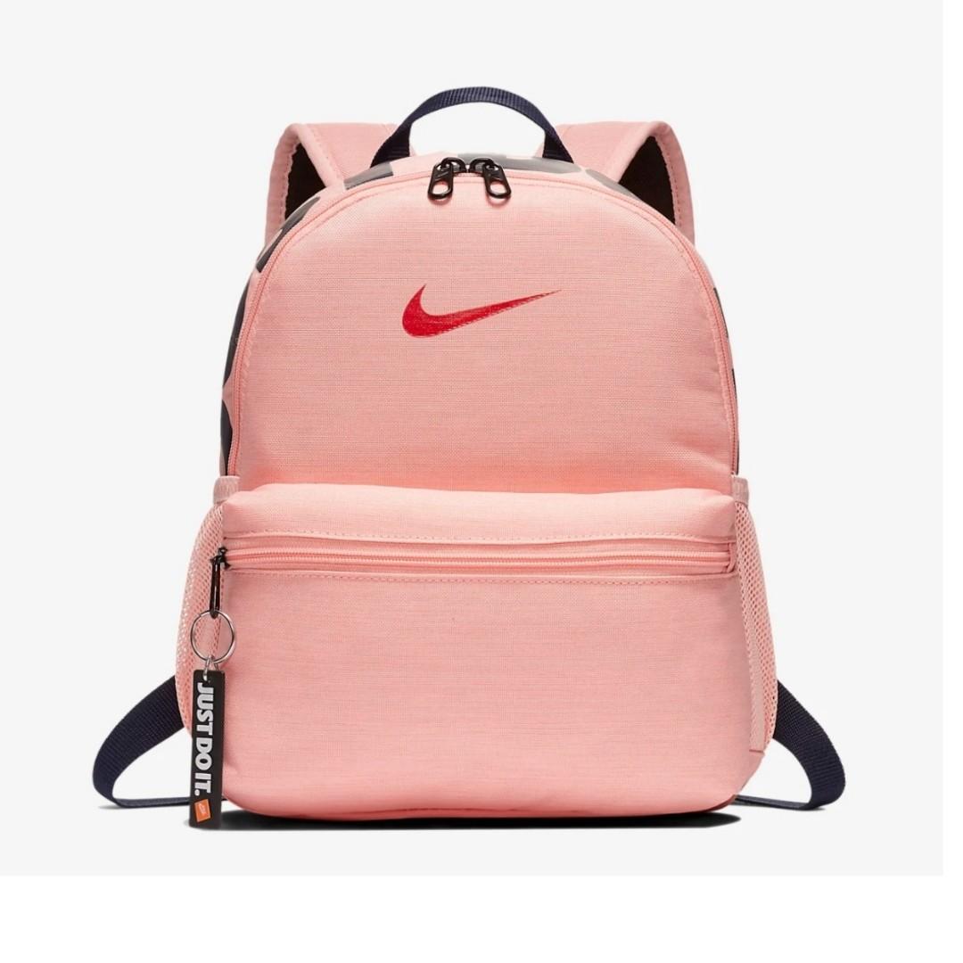 pink nike mini backpack