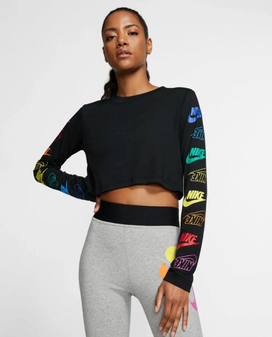 nike womens long sleeve top