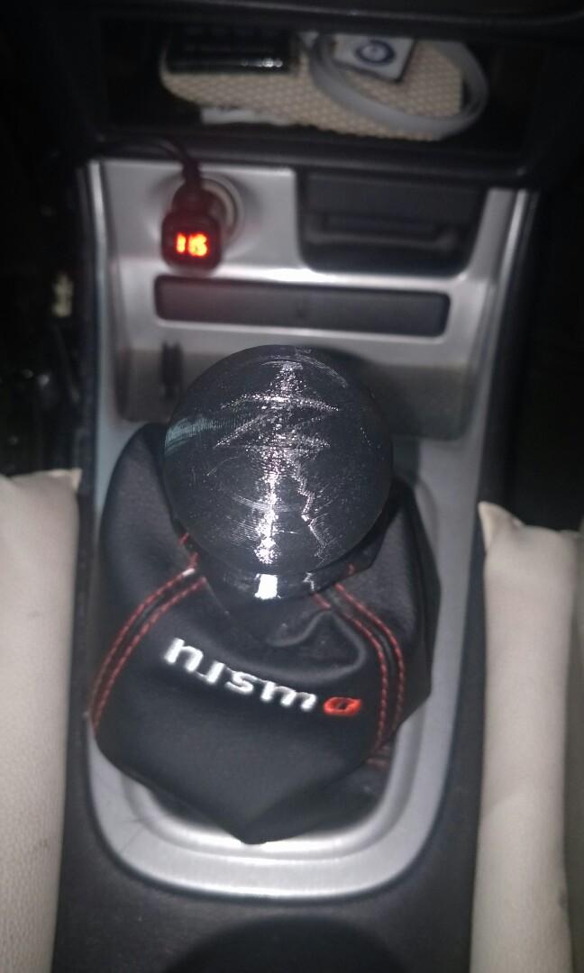 Nismo Inspired Shift Knob, Car Accessories, Accessories on Carousell