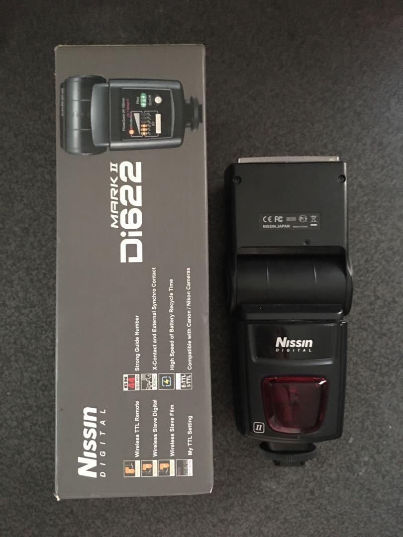Nissin Mark II Di622 Digital Flash (Category: Flashes) located in Calamba. Submitted by al.nicole (Listing ID 263236019, Image 1). Description: Good as new, only used once for my photography class..
