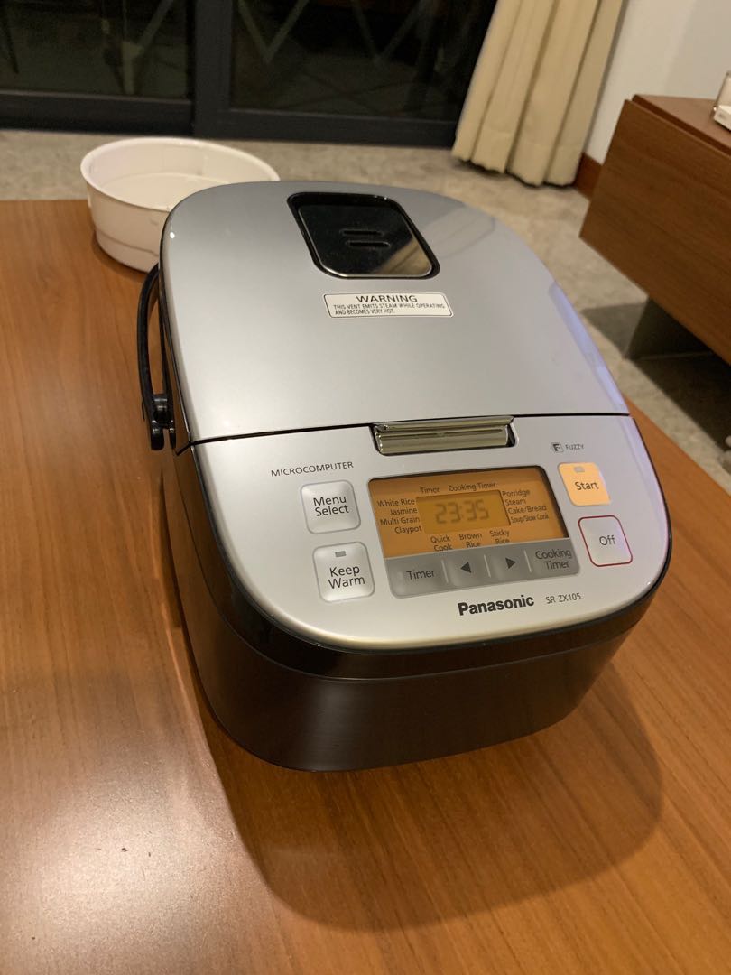Panasonic SRZX105 Fuzzy Logic Rice Cooker, TV & Home Appliances