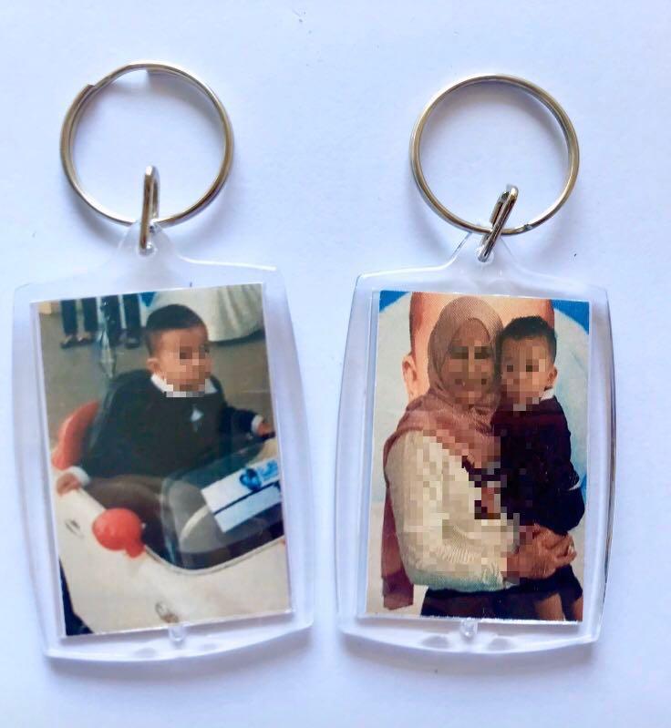 Personalised Acrylic Double sided Keychain