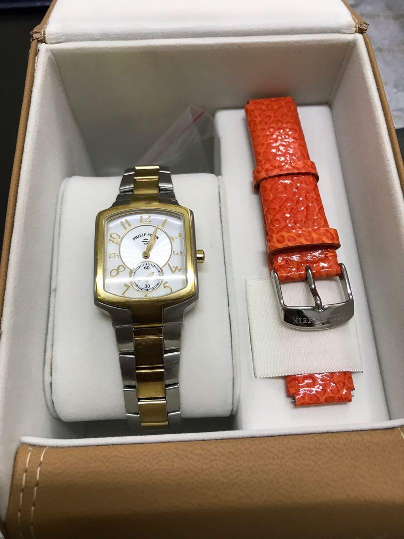Philip stein 2025 square watch