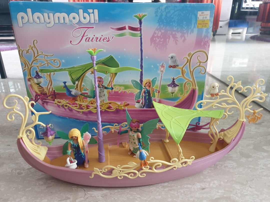 Fairy boat playmobil sales