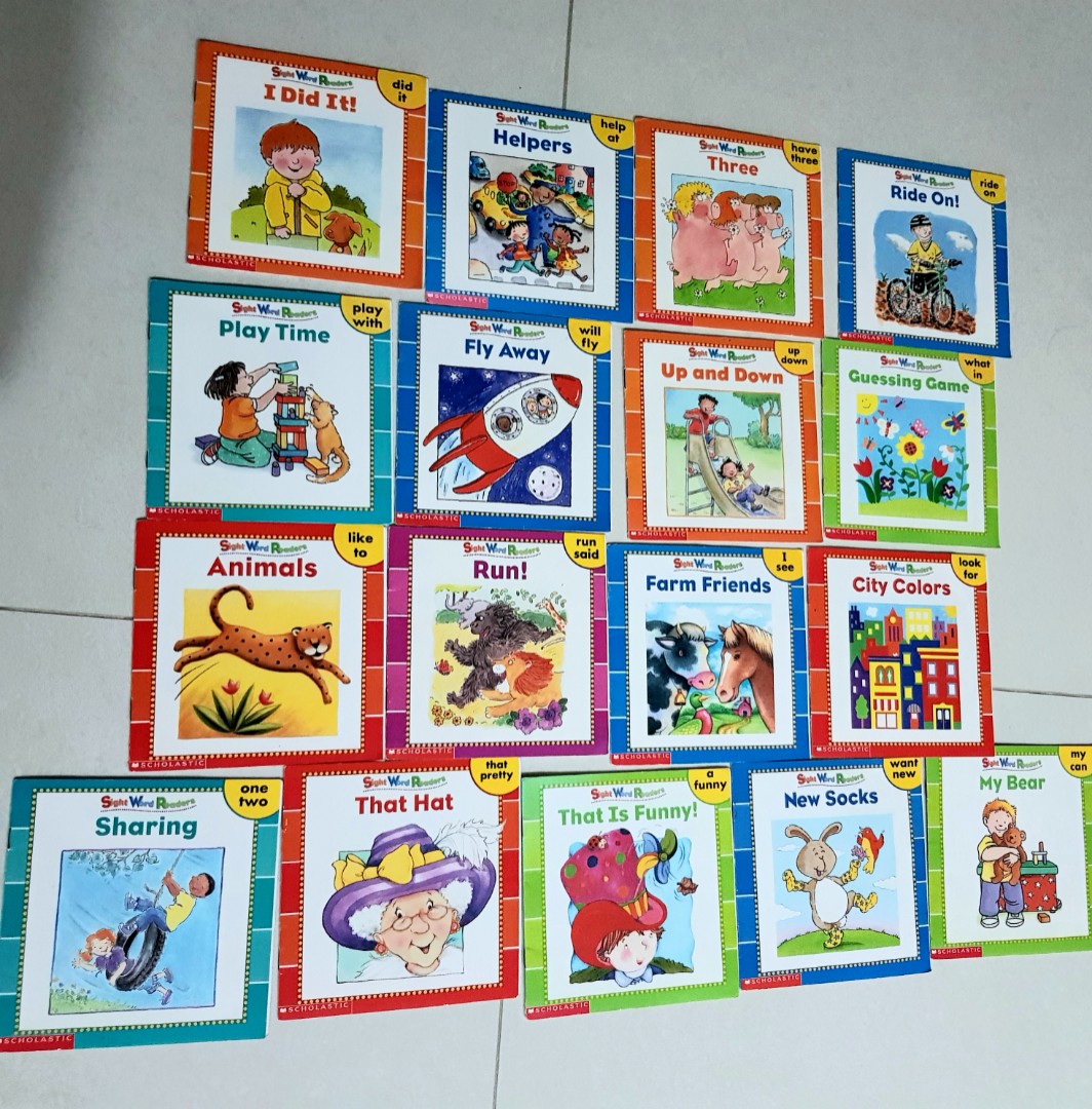 Pre Scholastic Sight Word Reader Story Books 18 books, Hobbies &amp; Toys, Books &amp; Magazines ...