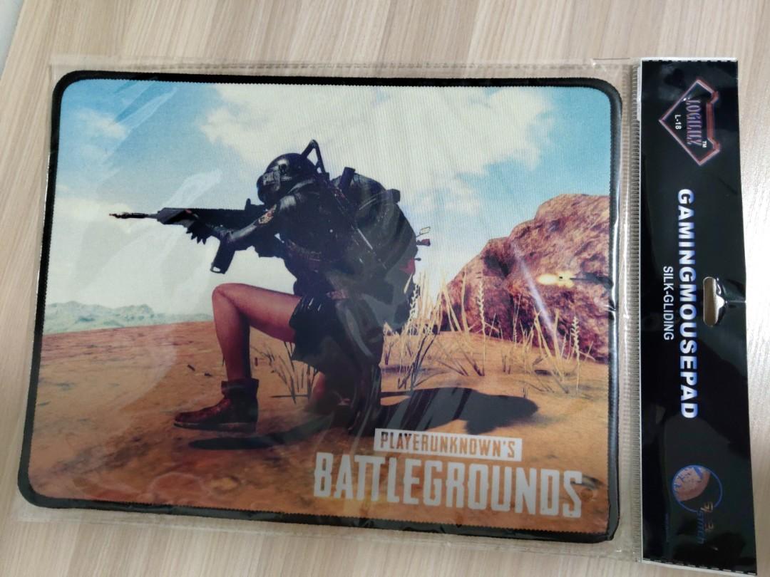 PUBG Silk Gliding Gaming Mouse Pad, Computers & Tech, Parts & Accessories, Mouse & Mousepads on