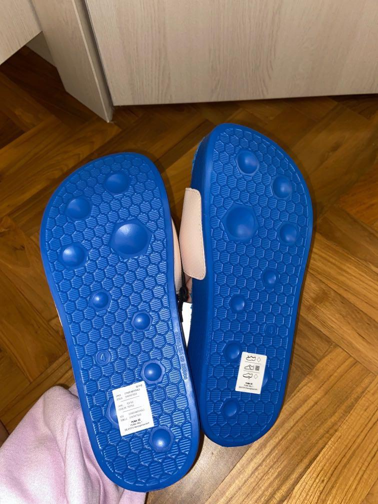 puma x sesame street cookie monster edition slides