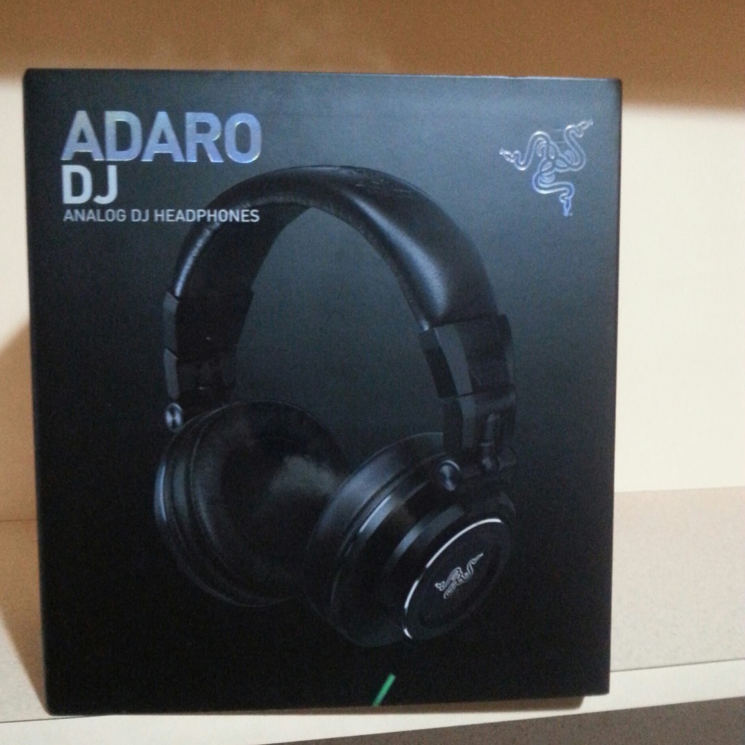 razer adaro dj analog headphones