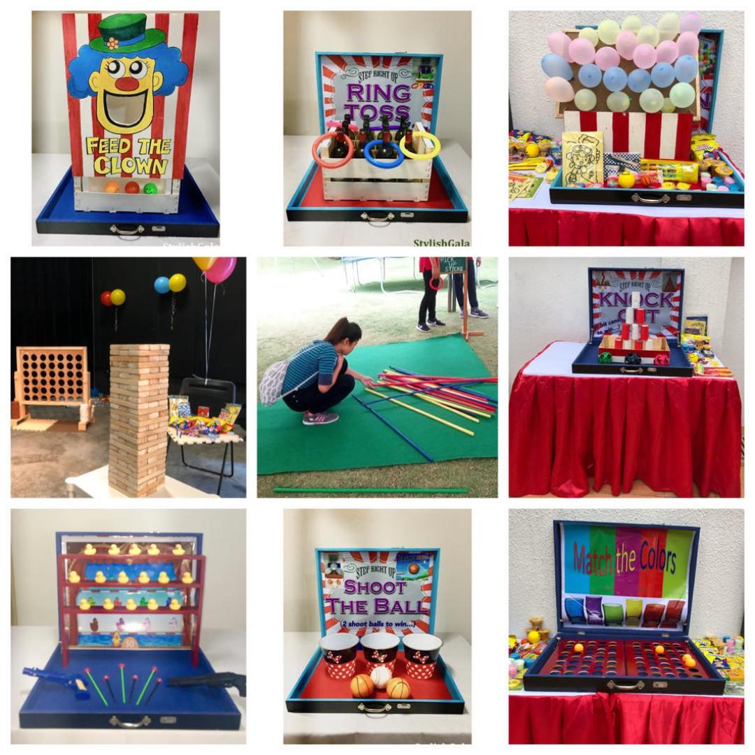 Rental Carnival Party Game Stall Booth Giant And Life Sized