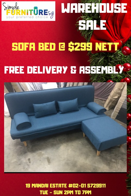 Sofa Bed Warehouse Sale, Furniture & Home Living, Furniture, Sofas on