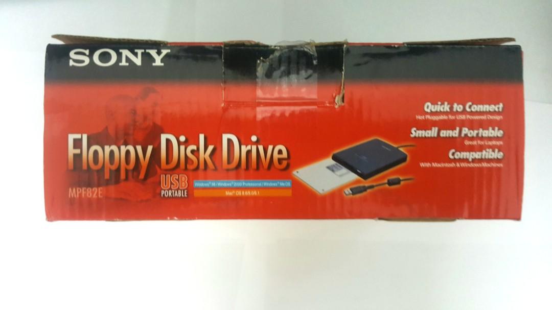 Sony USB Floppy Disk Drive, Computers & Tech, Parts & Accessories, Hard