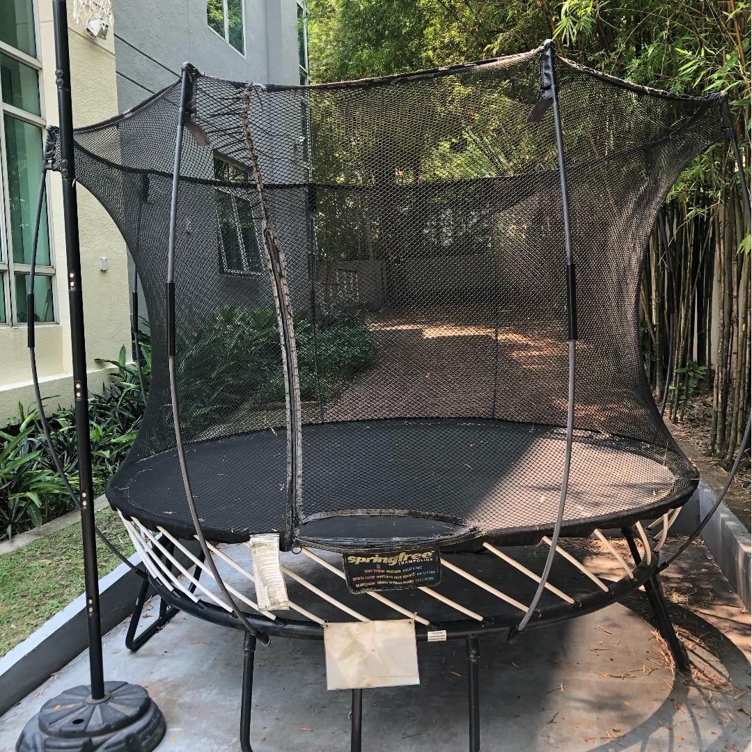 Springfree fitness sale trampoline