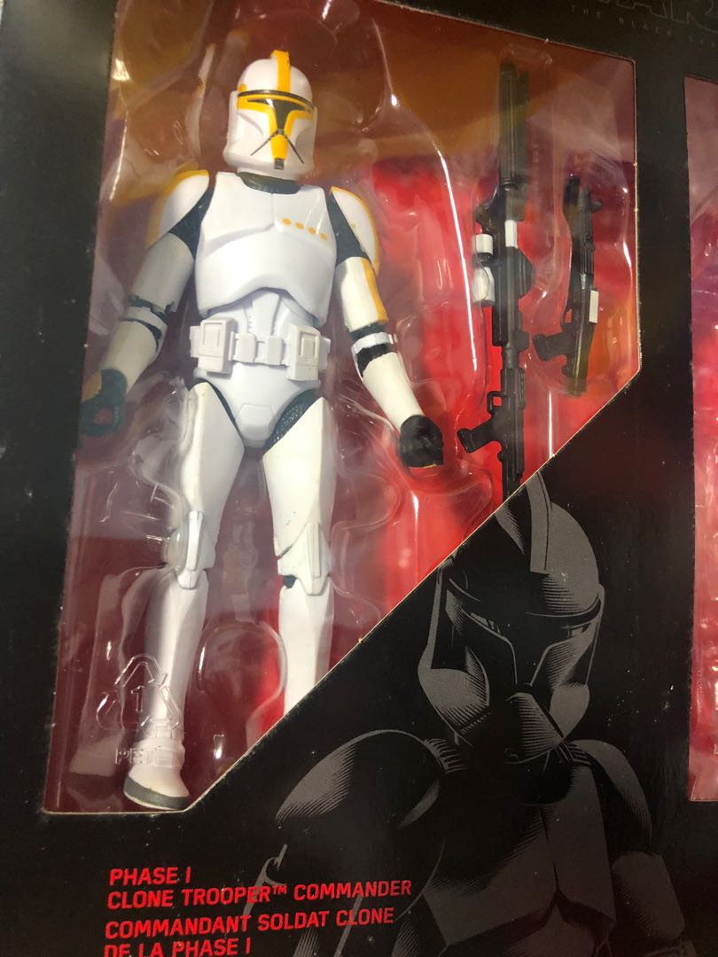 Star Wars Clone Commander Phase 1 Black Series