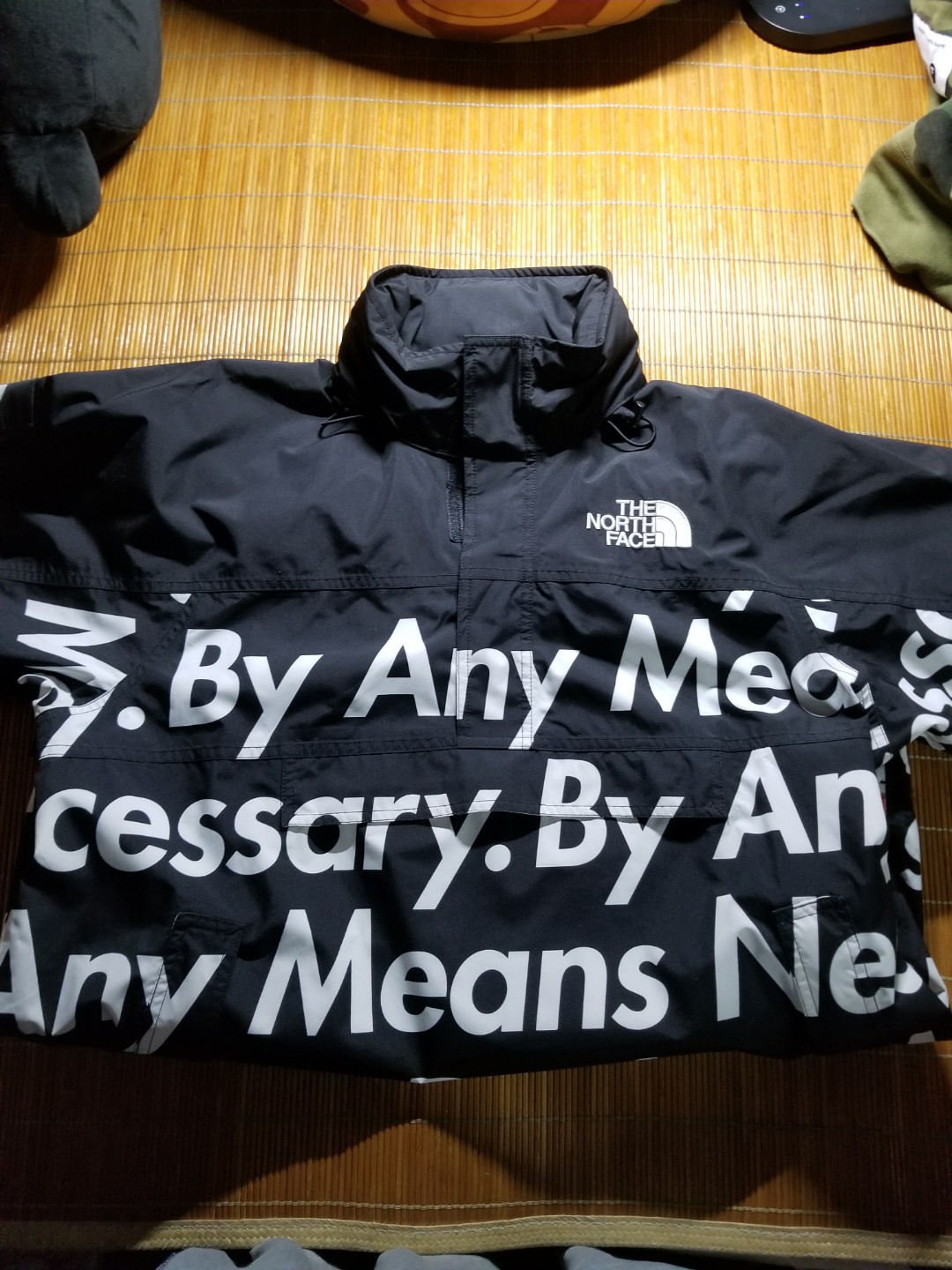 Supreme tnf bamn pullover Carousell