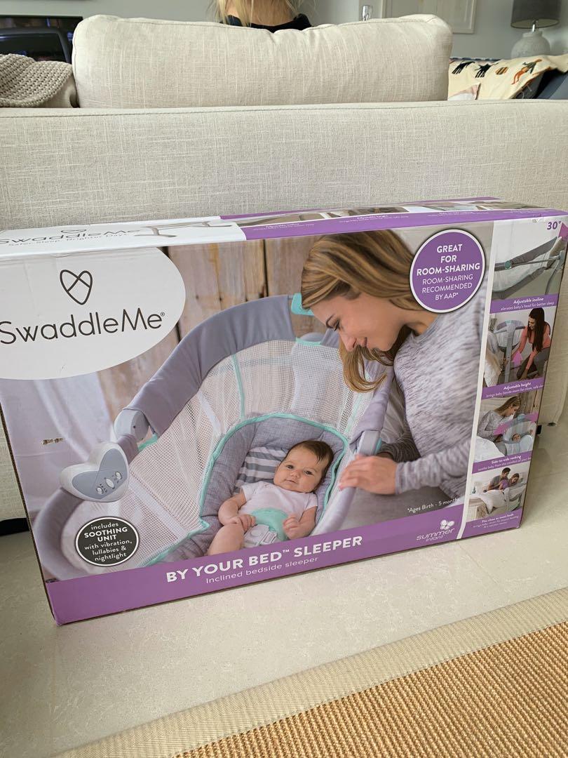 Swaddle me by your bed sleeper, Babies & Kids, Baby Nursery & Kids