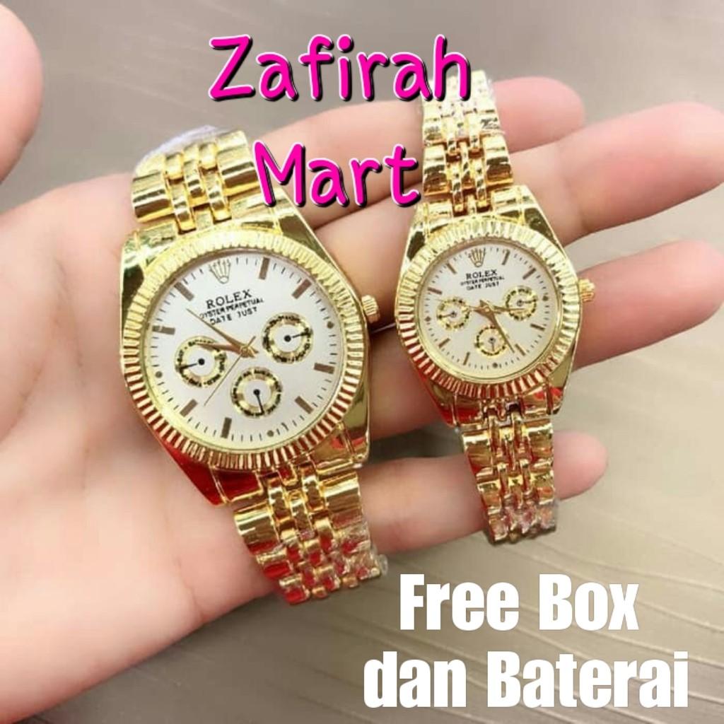 Jam rolex couple discount