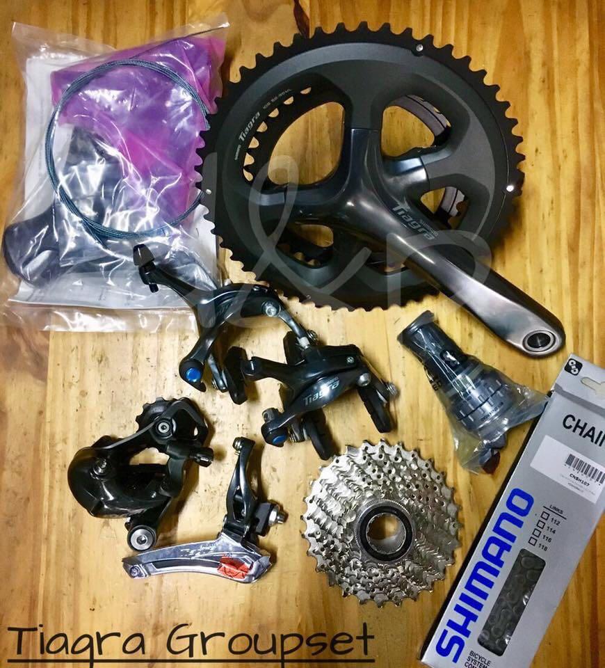 shimano tiagra disc brake groupset