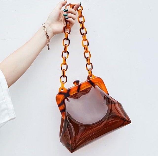 Topshop acrylic bag hotsell