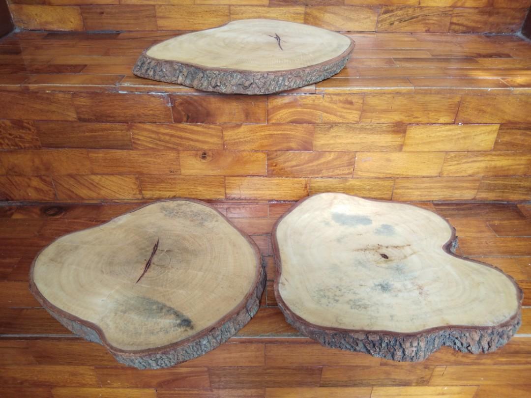 Wooden Rustic Cake Board Tree Slab (Category: Tables & Sets) located in Las Pinas. Submitted by kdth_ (Listing ID 263278964, Image 2). Description: See pictures Located in Las Piñas City Shipping or pick up care of buyer Message me for details.