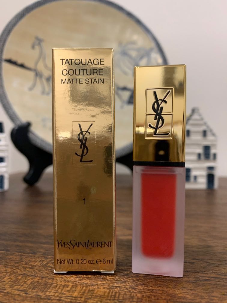 Ysl Tatouage Couture Matte Stain Lipstick Health Beauty Makeup On Carousell