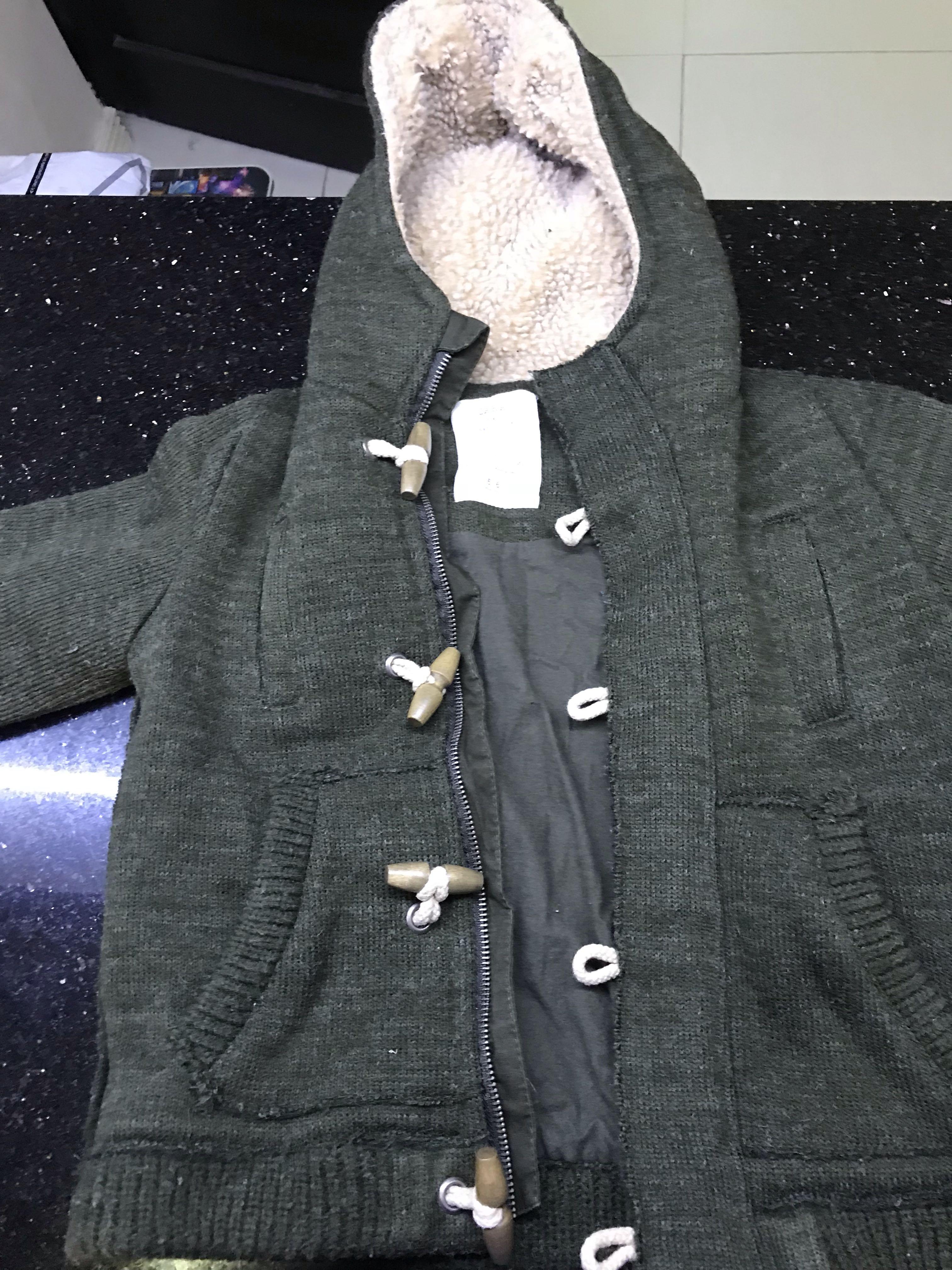 zara baby winter coat