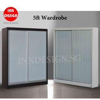 5ft Sliding Wardrobe (Fully Assembled and Free Delivery)