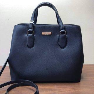 Kate Spade Evangelie Laurel Way Saffiano Leather Satchel Bag Style # WKRU3930