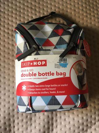 NEW Skip Hop Grab & Go Double Bottle Bag