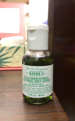 BRAND NEW! Kiehl’s cucumber herbal alcohol-free toner (40ml) sample size