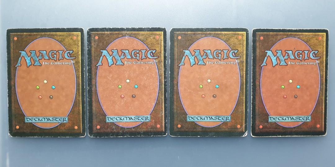 4x Wheel of Fortune Magic the Gathering Mtg Revised Rare, Hobbies & Toys, Toys & Games on Carousell