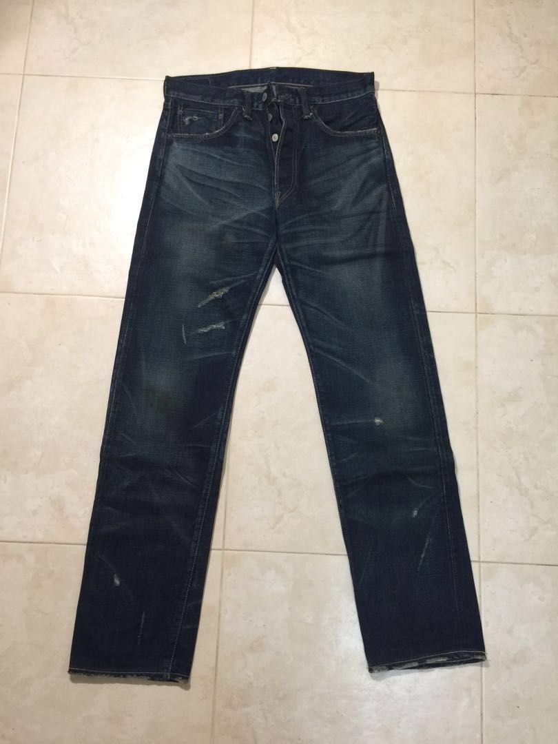 日本製絕版LVC 55501-0033 made in Japan, 男裝, 褲＆半截裙, 牛仔褲
