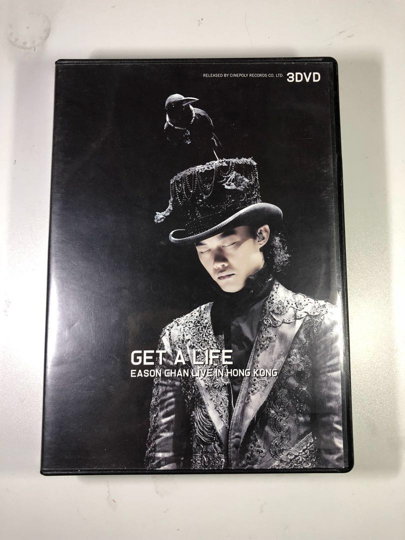 絕版陳奕迅Get a Life 演唱會香港Eason Chan live in Hong Kong 3DVD - groenverwarmd.nl