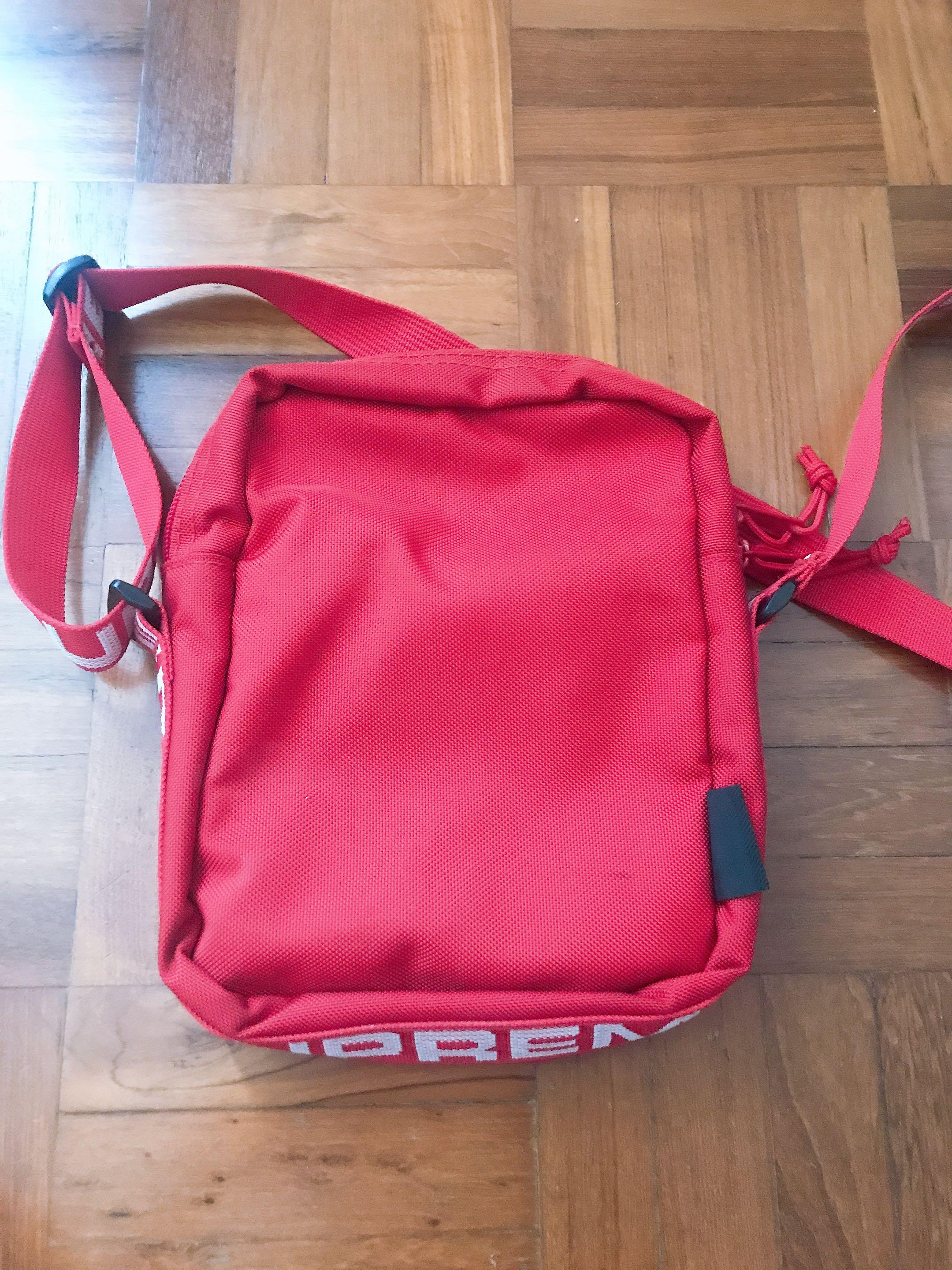 Authentic supreme hotsell shoulder bag