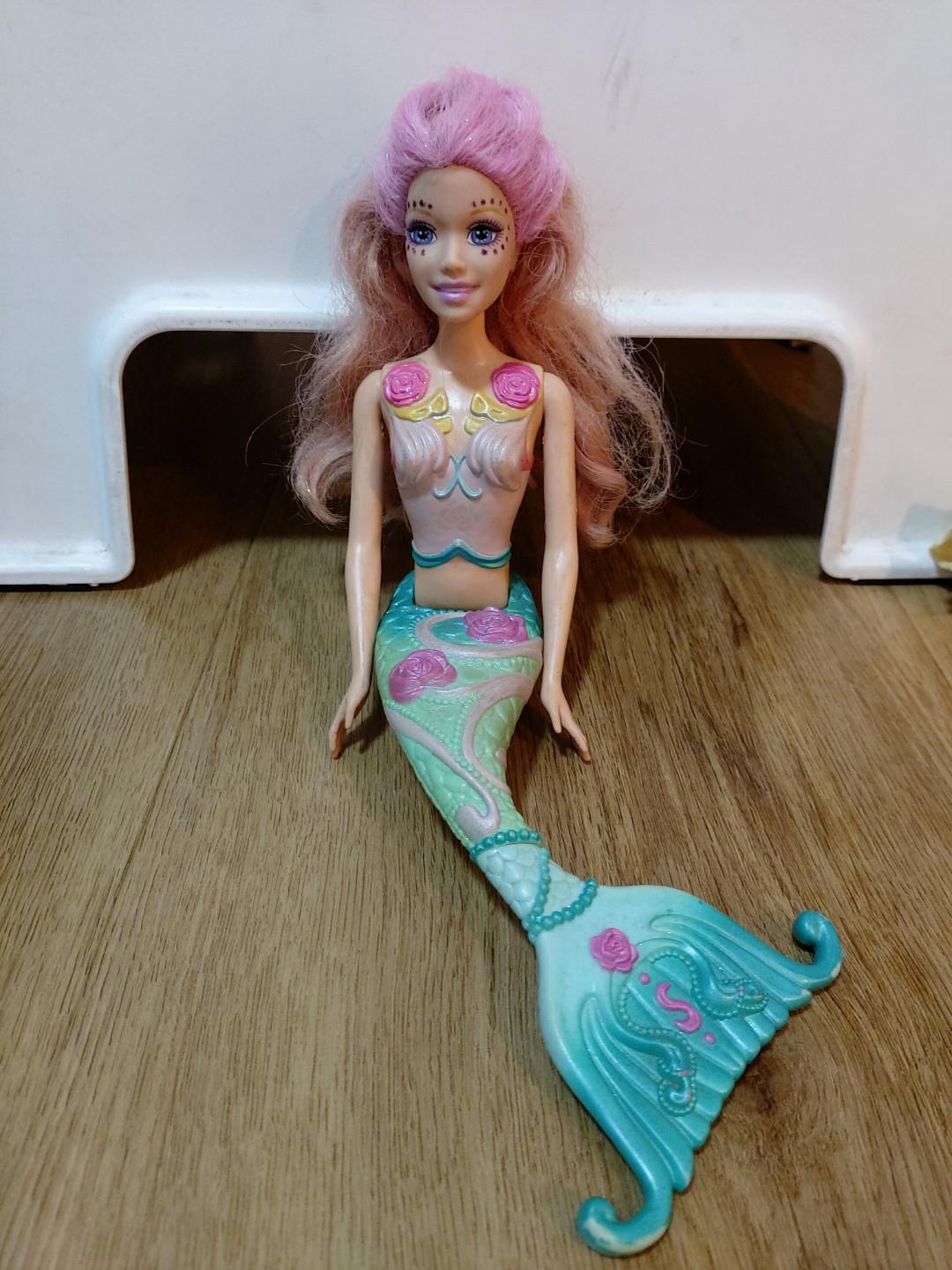 Barbie Doll mermaid - Colour changing hair, Hobbies & Toys, Toys & Games on  Carousell