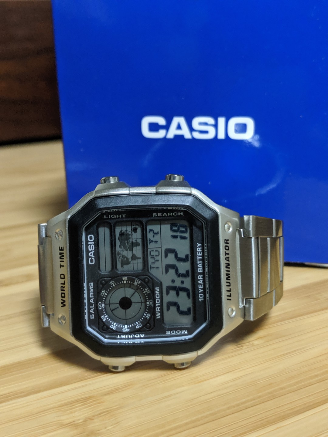 Casio Royale AE1200-WH, Mobile Phones \u0026 Gadgets, Wearables \u0026 Smart Watches  on Carousell