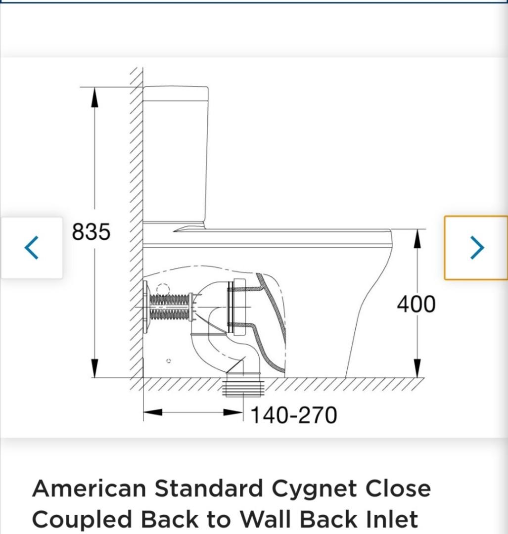 Closet Duduk American Standard Toilet Suite Perabotan Rumah Di Carousell