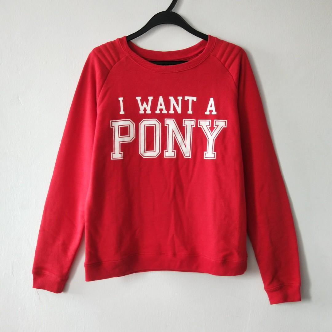 CLEARANCE Cotton On Red Christmas Sweater Pullover Women s