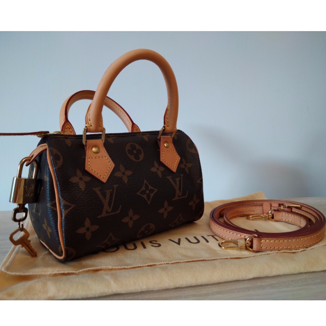 FINAL PRICE $498] LV Speedy Mini HL, Luxury, Bags & Wallets on Carousell