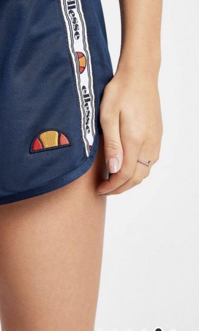 Ellesse tape shop poly shorts